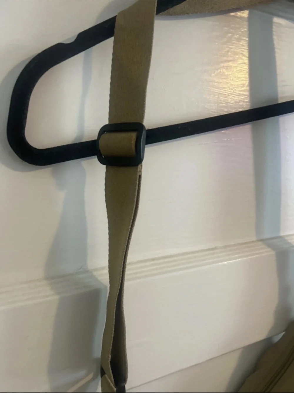 Casual Khaki Crossbody Bag